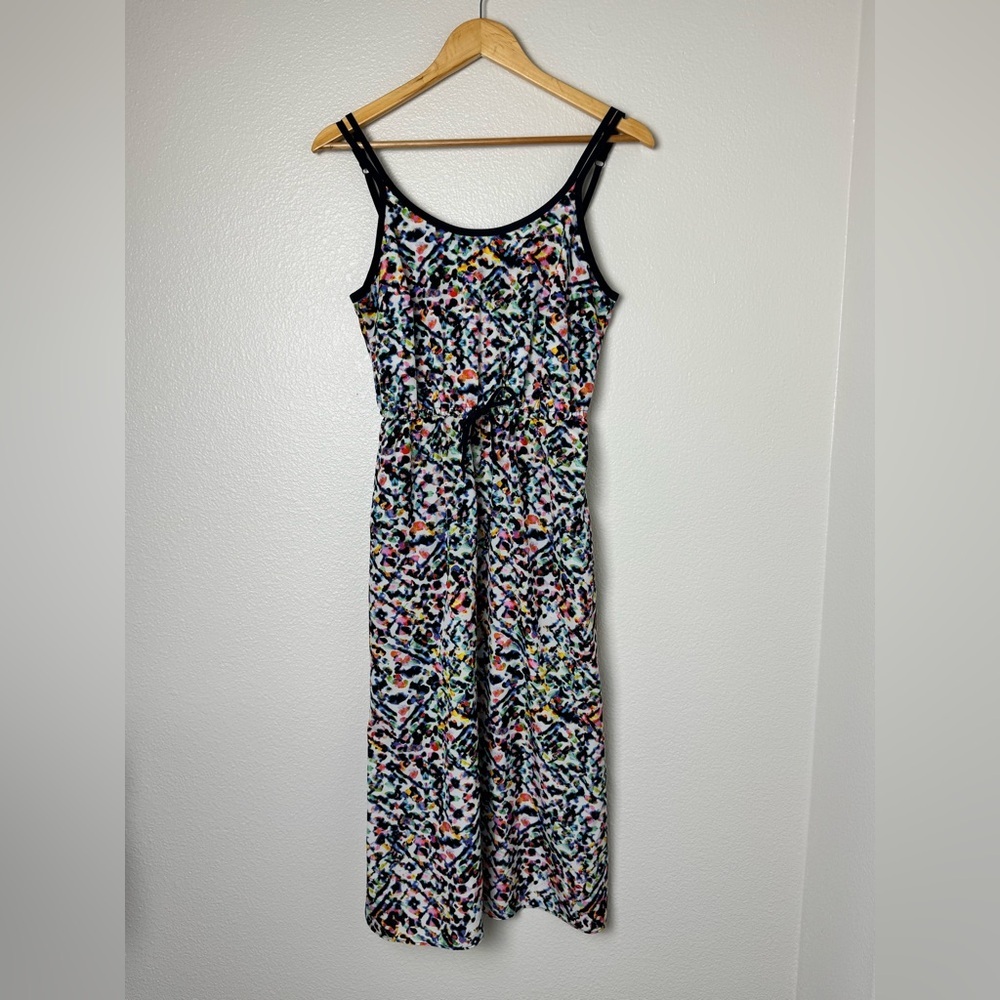 Athleta Easy Breezy Sunbeam Sleeveless Multicolor Women's Dress Size XS - Picture 2 of 8